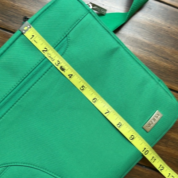 Mosiso • Laptop Sleeve Crossbody Green Bag - Picture 3 of 16